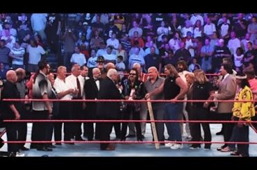 Legends Reunion at RAW Homecoming, featuring Dusty Rhodes, Billy Graham & others. RAW OCT. 03, 2005.