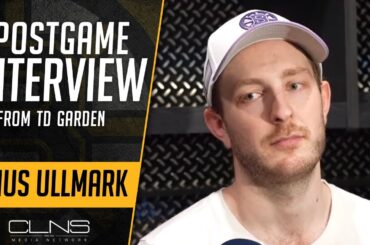 Linus Ullmark REACTS to Bruins 2 Goal COMEBACK vs Panthers