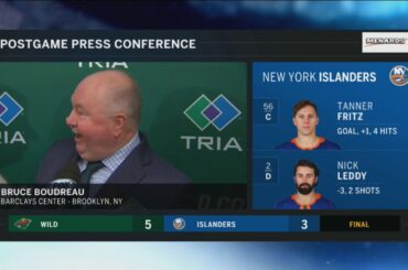 Wild's Boudreau: Eriksson Ek the 'happiest man in the country'