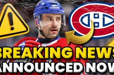 🔵EXCLUSIVE!! PLAYER MAKES IMPORTANT DECISION - MONTREAL CANADIENS NEWS