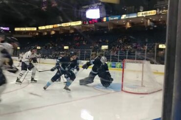 Youngstown Phantoms #14 Dalton Messina scores a goal 11/23/18 vs Madison