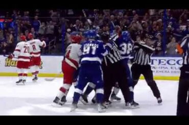 Dmitry Orlov vs B.Hagel, N.Paul, S.Stamkos 23.10.24 rough