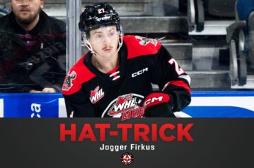 WHL Hat-Tricks - Jagger Firkus