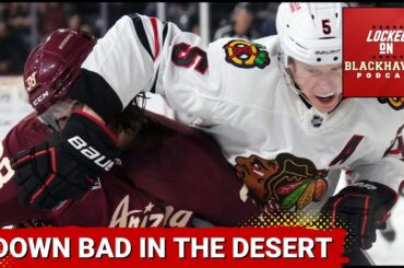 Chicago Blackhawks Get Smoked 8-1 By Coyotes, Kevin Korchinski Update, + Lukas Reichel's Struggles