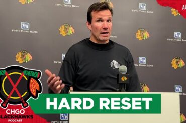 Luke Richardson, Chicago Blackhawks look to reset after loss vs Coyotes | CHGO Blackhawks Podcast