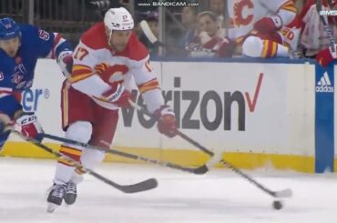 Blais lights up Lucic Clean hit