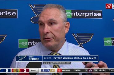 Berube: Blues' fourth line is 'creating momentum for us'