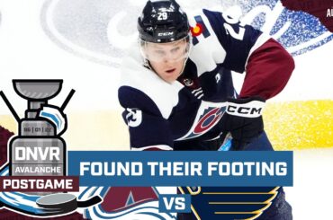 Mikko Rantanen and the Colorado Avalanche cruise to victory over St. Louis Blues