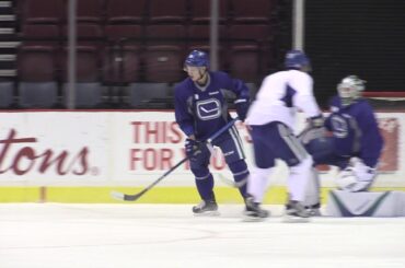 Stecher steps in for Canucks