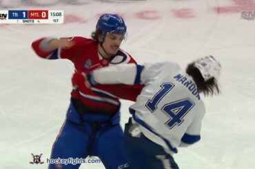 Patrick Maroon vs Arber Xhekaj Dec 17, 2022