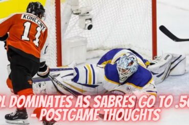 UPL Dominates As Sabres Get Back To .500 - Postgame Thoughts