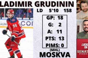 2022 NHL Draft Profile: Vladimir Grudinin