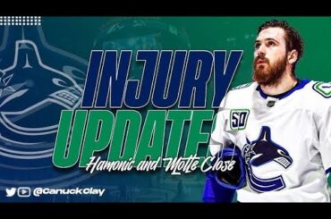 Canucks talk: Tyler Motte and Travis Hamonic meet the media, look to play soon