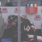 Jeff Skinner Fails To Break His Stick After Receiving Cross Checking Penalty