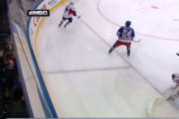 #33 Jakob Silfverberg Game Winning Goal (Ottawa Senators vs New York Rangers Mars 8, 2013) NHL HD