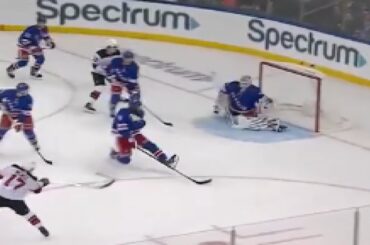 Reacting to Igor Vezina Shesterkin robbing Simon Nemec (9/28/23) (Preseason)