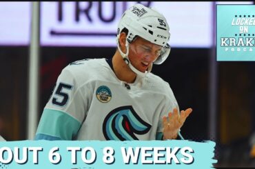 Seattle Kraken Forward Andre Burakovsky Suffers Upper Body Injury. #seattlekraken #nhl