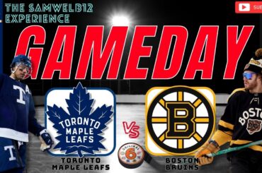 TORONTO MAPLE LEAFS vs. BOSTON BRUINS live NHL Hockey - Play by Play and Chat