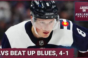 Avs Beat Up on Blues to Get Back in Win Column, 4-1