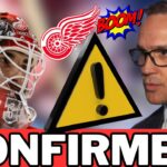 CONFIRMED! LOOK THIS! RELEASED NOW! DETROIT RED WINGS NEWS TODAY