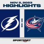 NHL Highlights | Lightning vs. Blue Jackets - November 2, 2023
