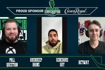 Arshdeep Bains on leading AHL in scoring, Abbotsford Canucks season | Canucks Convo - Nov. 2, 2023