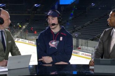 Zach Werenski: We had some tough practices, and then, played hard and found a way to win