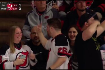 #NJDevils Nate Bastian scores his 1st career playoff goal!