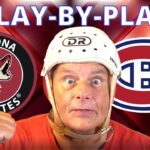 NHL GAME PLAY BY PLAY: CANADIENS VS COYOTES