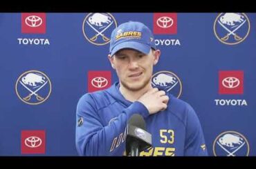 Jeff Skinner Postgame Interview vs New York Rangers (3/27/2022)