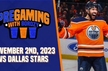 SAM GAGNER RETURNS | PREGAMING WITH BORDZY - November 2nd, 2023