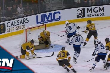 Jets' Connor Roofs Ridiculous Backhand Goal To Even Game vs. Golden Knights