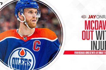 McDavid missing one-to-two weeks with upper body injury massive loss for Oilers