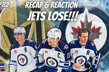 The Jets Are In Trouble... - 23/24 Winnipeg Jets Game Recap&Reaction 10/82