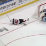 Jack Hughes Gets Injured Against The Blues