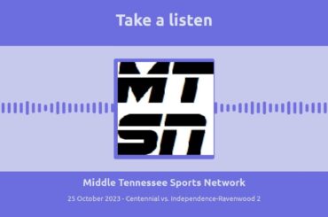 MTSN GNASH Game Podcast - Centennial vs. Independence-Ravenwood 2 - 25 October 2023