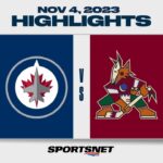 NHL Highlights | Jets vs. Coyotes - November 4, 2023