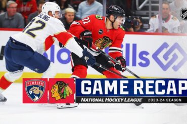 Panthers @ Blackhawks 11/4 | NHL Highlights 2023