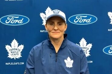 Hayley Wickenheiser - Maple Leafs Development Camp Media Availability