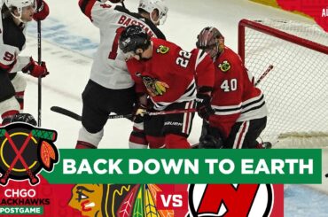 Taylor Hall, Ryan Donato Score, Chicago Blackhawks Burned by Devils | CHGO Blackhawks Postgame
