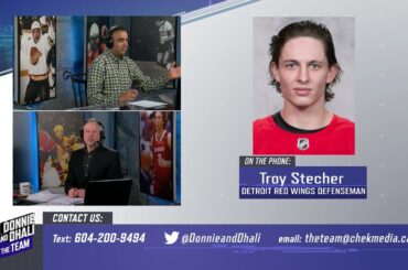 Troy Stecher on life in Detroit and returning to play the Canucks