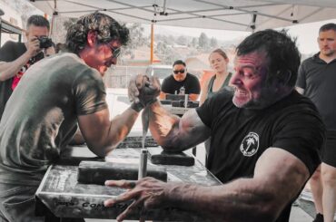 Devon Larratt vs Armwrestling Whisperer