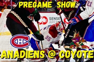Canadiens @ Coyotes Pregame Show 11/02/23