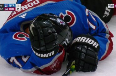 New York Rangers' Lemieux Hit on Colorado Avalanche's Donskoi