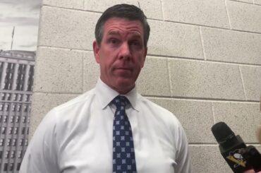 Penguins coach Mike Sullivan talks about Sam Poulin, more in preseason win over Red Wings
