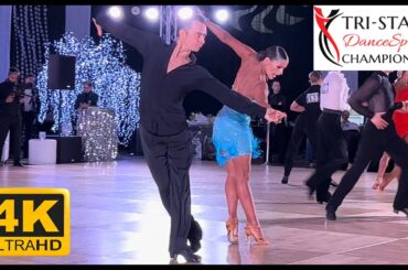 Ilya Maletin and Anna Oblakova | Cha Cha | Pro Latin, Tri-State 2023