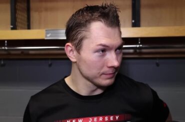 Willman, Lazar, Mercer, and Lindy Ruff Following 4-2 win over Chicago