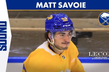 "It Was Great To Get Back Into Some Games" | Buffalo Sabres Forward Matt Savoie After Call-Up