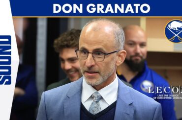 "It's An Opportunity For Us" | Sabres Head Coach Don Granato On Matt Savoie Call-Up, Lineup Rotation