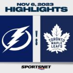 NHL Highlights | Lightning vs. Maple Leafs - November 6, 2023